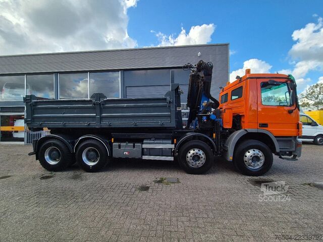 Sistema de brazo de gancho Mercedes-Benz Actros 3241 8X4 Containersysteem/ 20T HMF crane...