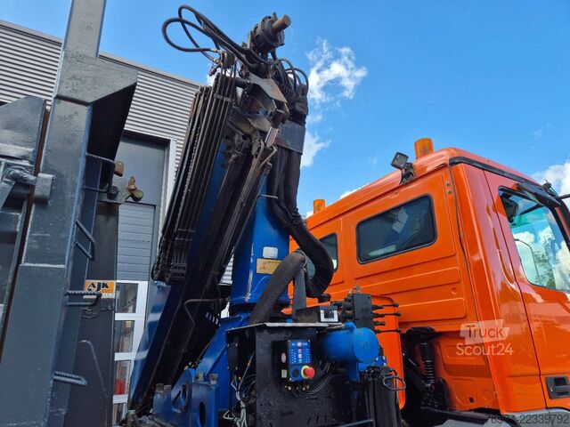 Sistema de brazo de gancho Mercedes-Benz Actros 3241 8X4 Containersysteem/ 20T HMF crane...
