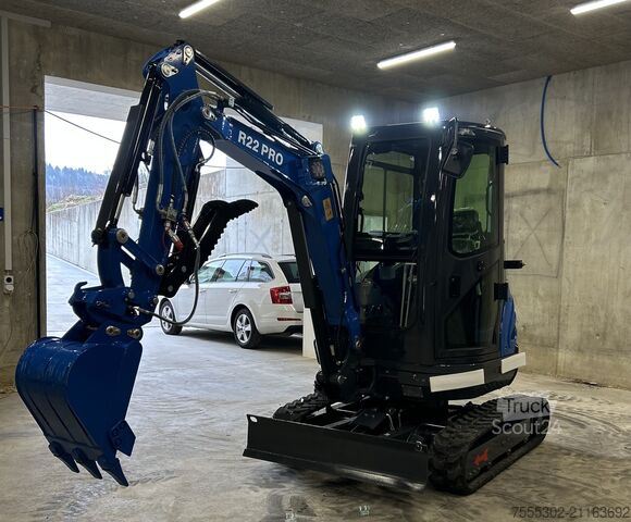 Miniexcavadora Rippa R22 mit Kubota Motor