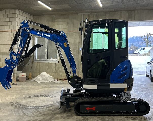Miniexcavadora Rippa R22 mit Kubota Motor