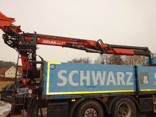 LKW mit Pritsche (offen) MERCEDES-BENZ Actros 2546/MP3/KRAN/ZANGE/LENK-LIFT Achse