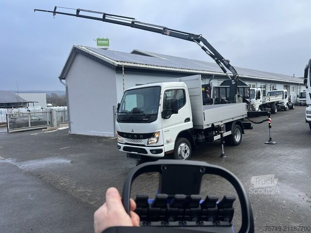 Pick-up kombi Fuso 6S15 Pritsche 2.8m Heckkran 4xhydr+1xman. Funk!