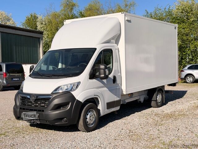 Vrachtwagen met bakwagen Opel Movano C L4 3,5t 2.2D Koffer m. Ladebord