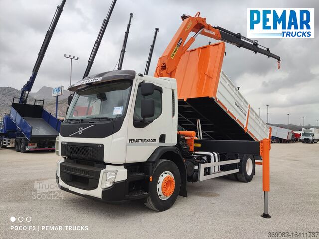 Crane VOLVO FE 280 GRUA BASCULANTE 18T EURO 6