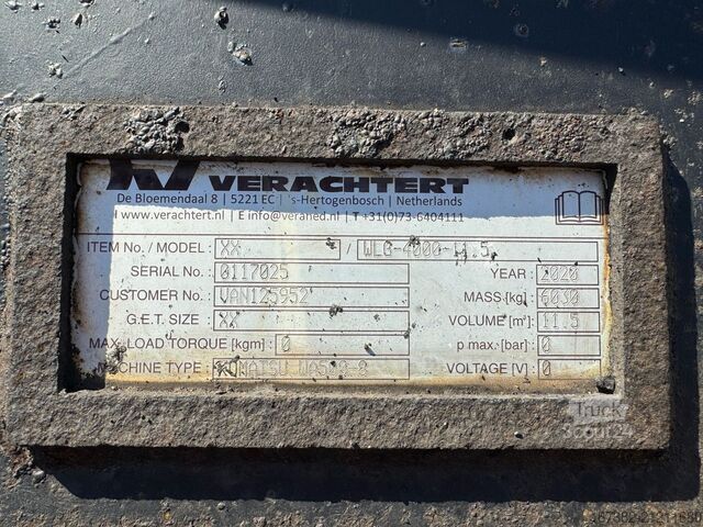 Loader Komatsu WA500-8EO - CE Certified / EPA