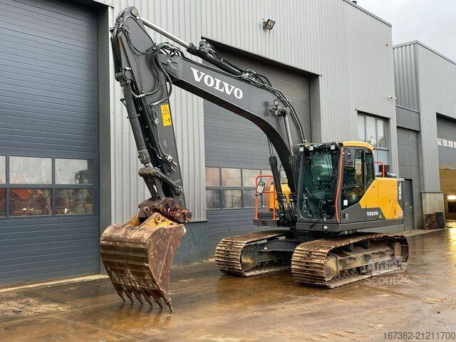 Rupsgraafmachine Volvo EC160ENL