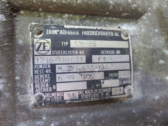 Transmissie ZF S6-65
