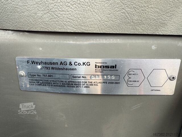 Enkelt rulle Atlas AW1120 (12t)