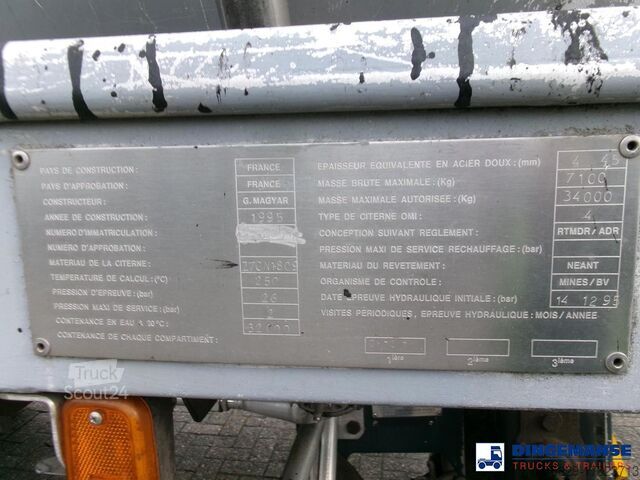 Tank Magyar Bitumen tank inox 32 m3 / 1 comp
