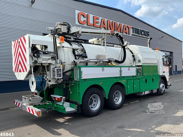 Sugekøretøj Volvo FM 340 6x4 7m³ Combi kolkenzuiger Just 159.037 km!
