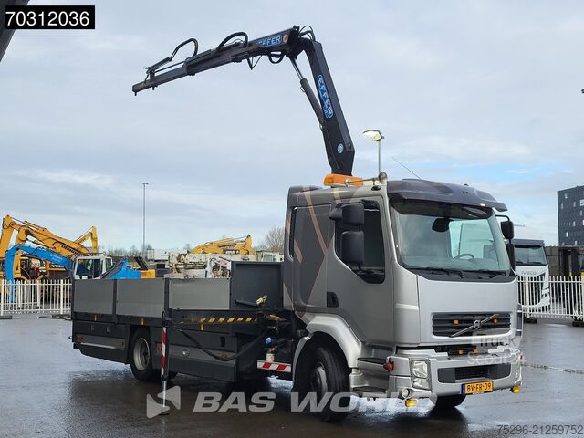 Open laadbak Volvo FL 240 FL 4X2 NL-Truck EFFER 75-2S Kran Crane M...