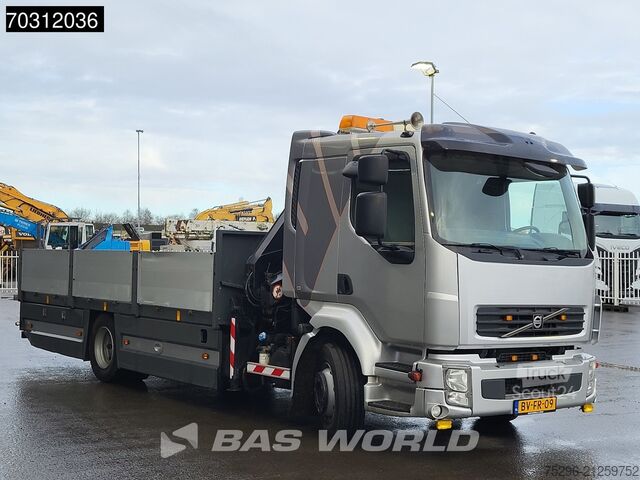 Open laadbak Volvo FL 240 FL 4X2 NL-Truck EFFER 75-2S Kran Crane M...
