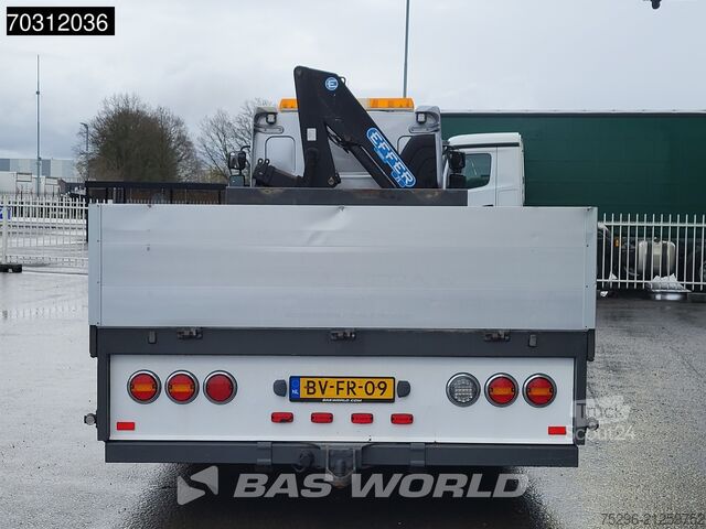 Open laadbak Volvo FL 240 FL 4X2 NL-Truck EFFER 75-2S Kran Crane M...