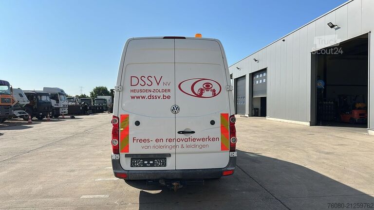 Vacuum truck Volkswagen Crafter (KANALFRÄSE / HYDRAULIC MILLING ROBOT -...