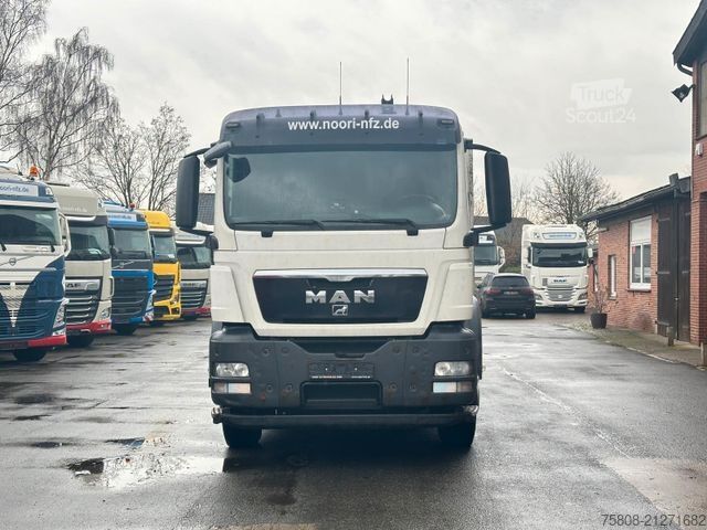 Truck mounted crane MAN TGS 26.440 Baustoff Palfinger PK 18001L Lenk