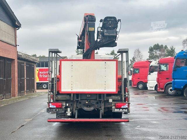 Truck mounted crane MAN TGS 26.440 Baustoff Palfinger PK 18001L Lenk
