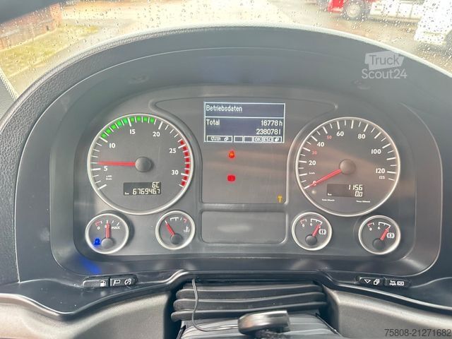 Truck mounted crane MAN TGS 26.440 Baustoff Palfinger PK 18001L Lenk