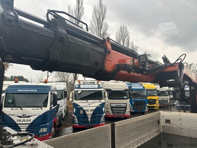 Truck mounted crane MAN TGS 26.440 Baustoff Palfinger PK 18001L Lenk