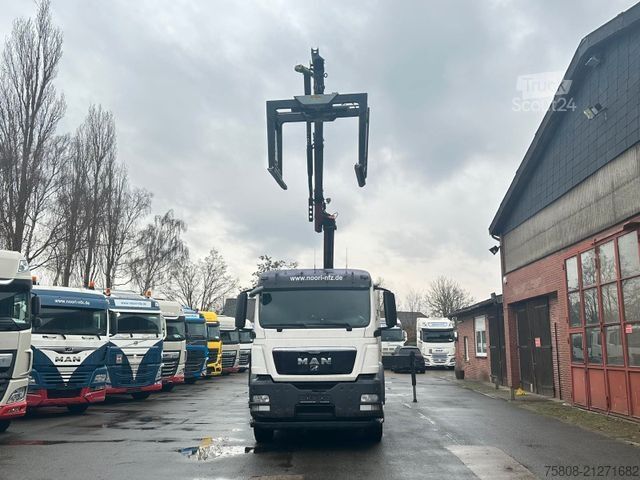 Truck mounted crane MAN TGS 26.440 Baustoff Palfinger PK 18001L Lenk