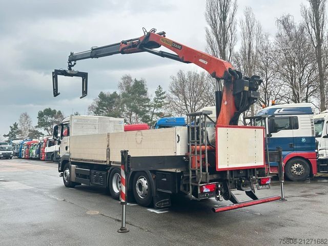 Truck mounted crane MAN TGS 26.440 Baustoff Palfinger PK 18001L Lenk