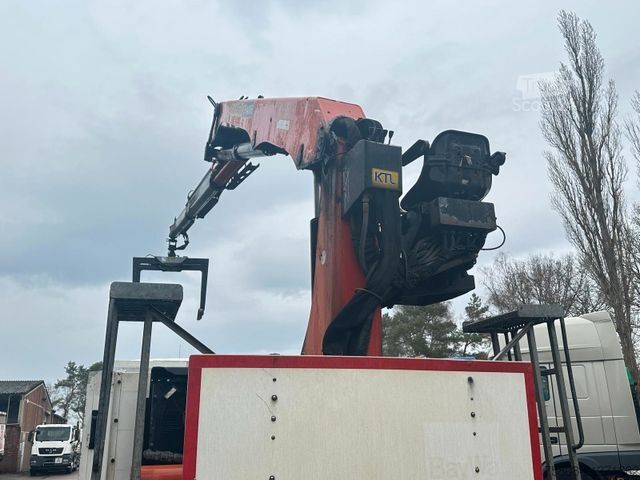 Truck mounted crane MAN TGS 26.440 Baustoff Palfinger PK 18001L Lenk