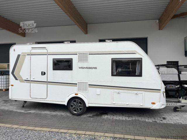 Husvagn WEINSBERG CaraOne 480 QDK, Stockbett, 1,5to., Luftvorzelt