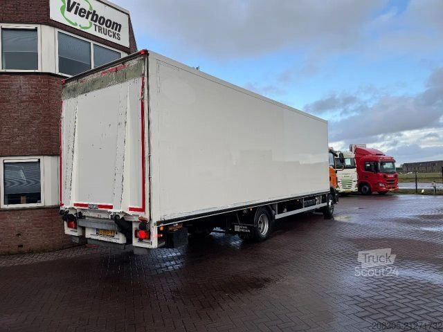 Box truck MAN TGM 12.250 4X2 ISOKOFFER (8.65M) MIT 2T LBW
