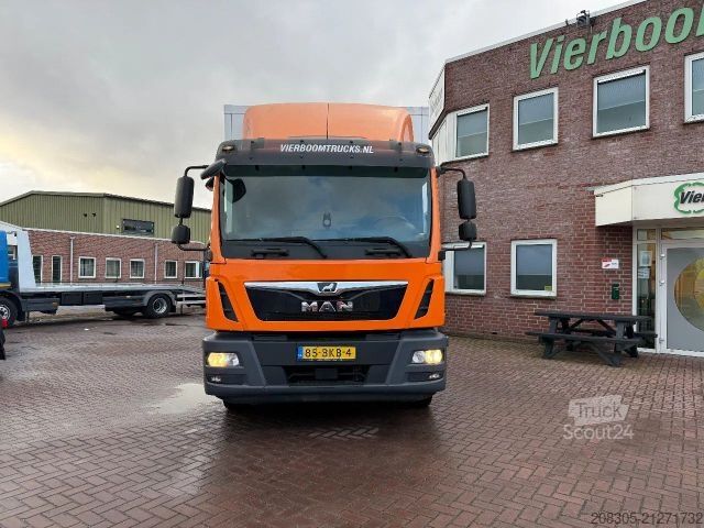 Box truck MAN TGM 12.250 4X2 ISOKOFFER (8.65M) MIT 2T LBW