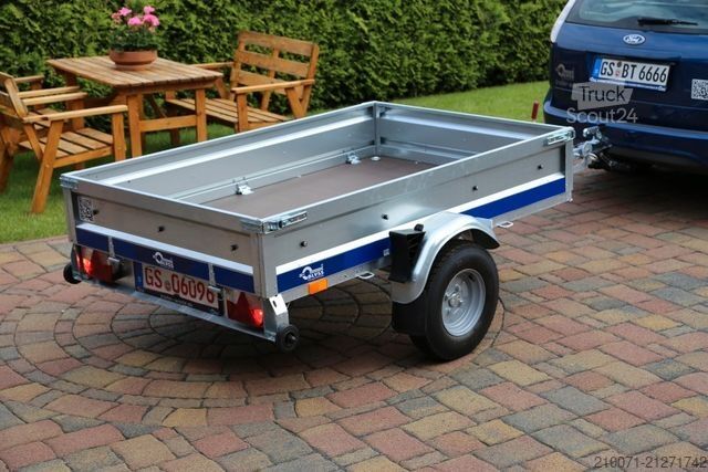 Remolque de automóvil BLYSS AKTION! PKW Anhänger 183x118x29cm 750kg zGG