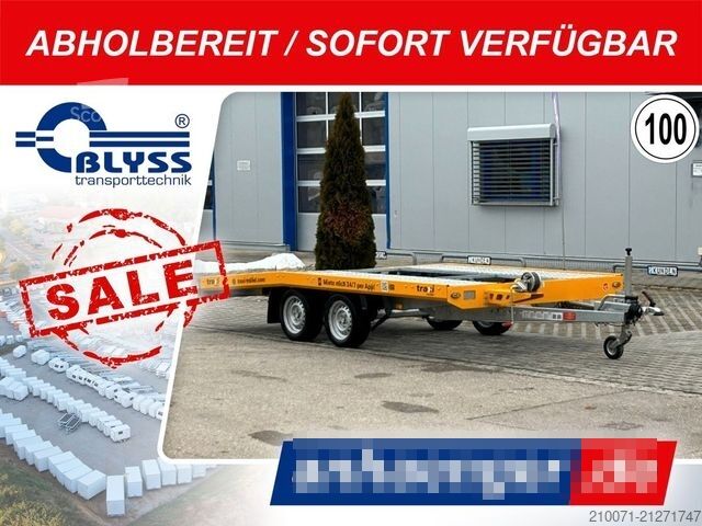 Remolque portacoches BLYSS Gebrauchter Autotransporter 400x210cm 2700kg zGG