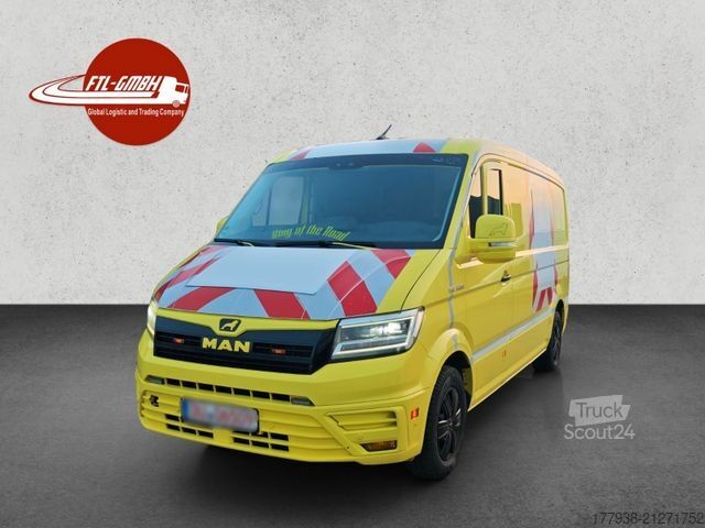 Fourgon tôlé MAN TGE 3.180|Aut.|LED|Leder|BF4|BF3+|ACC|AHK|WoMo