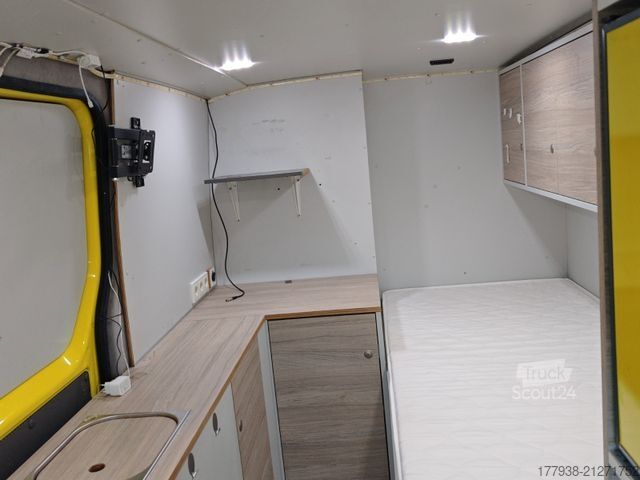 Fourgon tôlé MAN TGE 3.180|Aut.|LED|Leder|BF4|BF3+|ACC|AHK|WoMo