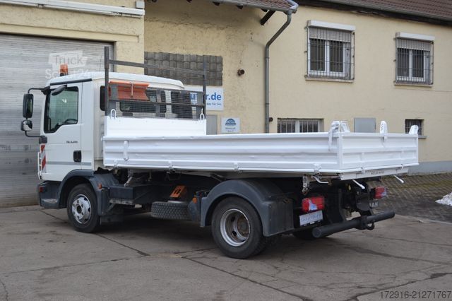 Furgón volquete trilateral MAN 8.220 Kipper Dreiseitenkipper Meiller 1.Hand