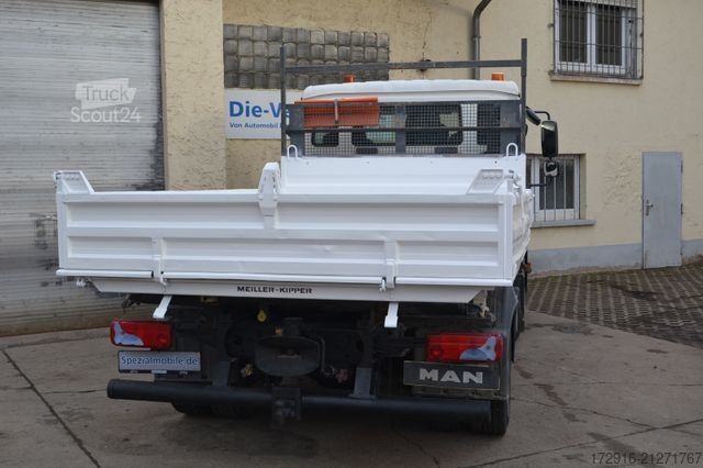 Furgón volquete trilateral MAN 8.220 Kipper Dreiseitenkipper Meiller 1.Hand