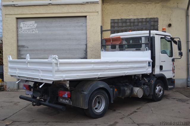 Furgón volquete trilateral MAN 8.220 Kipper Dreiseitenkipper Meiller 1.Hand