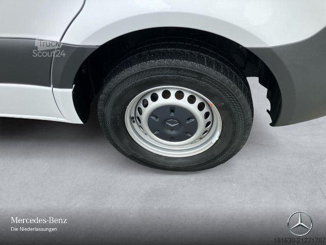 Pick-up van Mercedes-Benz Sprinter Pritsche 314 CDI Auflieger mit Kran