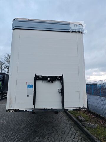 Öppen semitrailer med kapell KÖGEL Mega Liner S 18 SAF-Achsen hydraulisches Hubdach