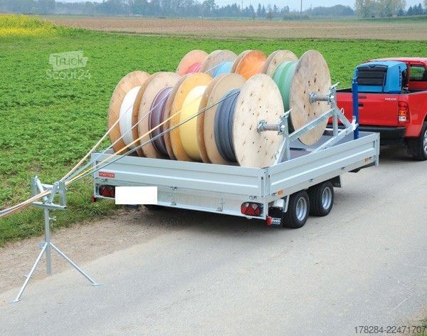 Släpvagn HIRTH Vetter TRG 8120 TRA 8120 Kabeltrommel variabel