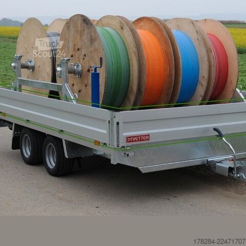Släpvagn HIRTH Vetter TRG 8120 TRA 8120 Kabeltrommel variabel