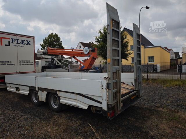 Lågbyggd trailer  Alga TAT B-180, 7,3 mtr., Rampen, 19to. GG. low