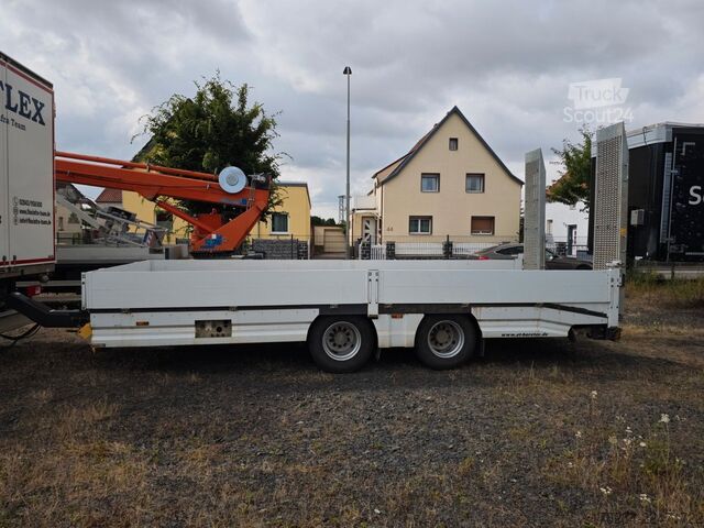 Lågbyggd trailer  Alga TAT B-180, 7,3 mtr., Rampen, 19to. GG. low