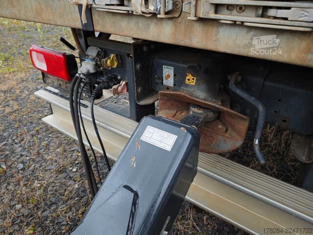 Lågbyggd trailer  Alga TAT B-180, 7,3 mtr., Rampen, 19to. GG. low