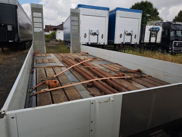 Lågbyggd trailer  Alga TAT B-180, 7,3 mtr., Rampen, 19to. GG. low
