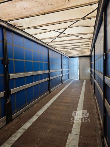 Odprta polprikolica s ponjavo KÖGEL S24-1  BPW ECO-Achsen Liftachse Vario Fix