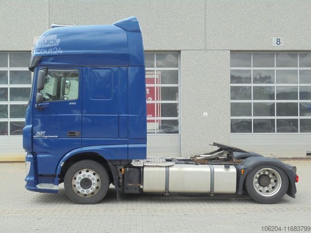 Yüksek hacimli çekici DAF XF510 FT SSC LowDeck Hubkupplung Alcoa