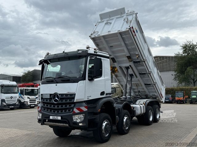 Sklápač MERCEDES-BENZ 4145 8x8 Meiler Dreiseitenkipper Bordmatik