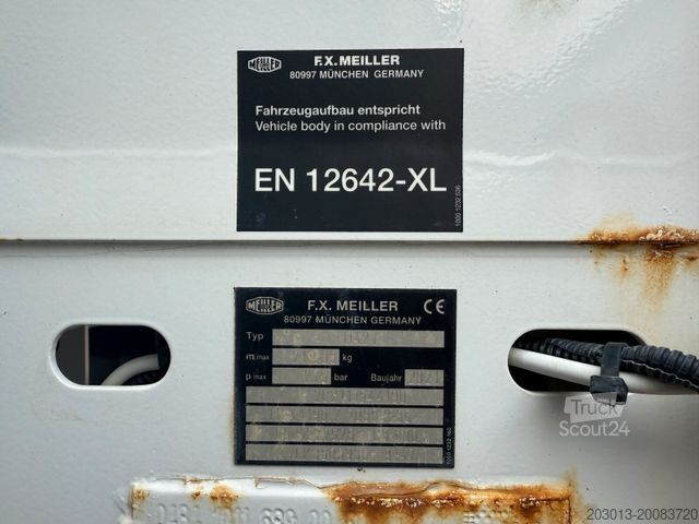 Sklápač MERCEDES-BENZ 4145 8x8 Meiler Dreiseitenkipper Bordmatik