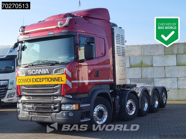Standaard trekker Scania R730 10X4 160T! Retarder 2x Tanks Big-Axle Drum...