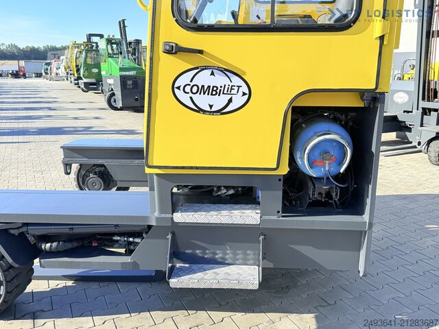 Wózek widłowy czterokierunkowy Combilift C5000XL GAS DUPLEX 6000MM POSITIONER