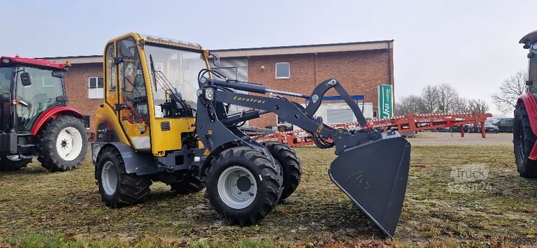 Yard loader Eurotrac W12C-S 26 PS Hoflader Kabine EURO